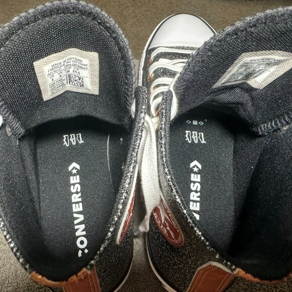 Chuck Taylor All Star Lift Platform Metallic Glitter - Picture 7 of 13